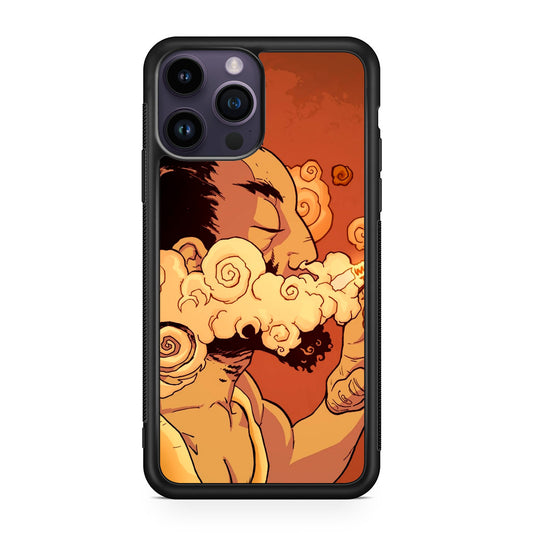 Artistic Psychedelic Smoke iPhone 14 Pro / 14 Pro Max Case