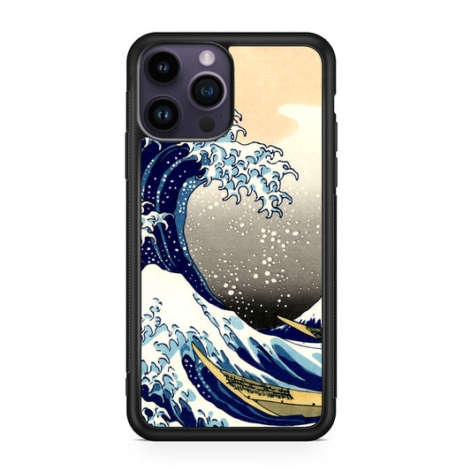 Artistic the Great Wave off Kanagawa iPhone 14 Pro / 14 Pro Max Case