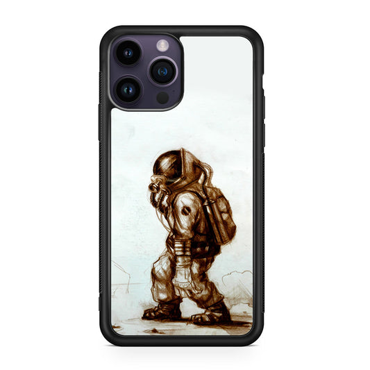 Astronaut Heavy Walk iPhone 14 Pro / 14 Pro Max Case