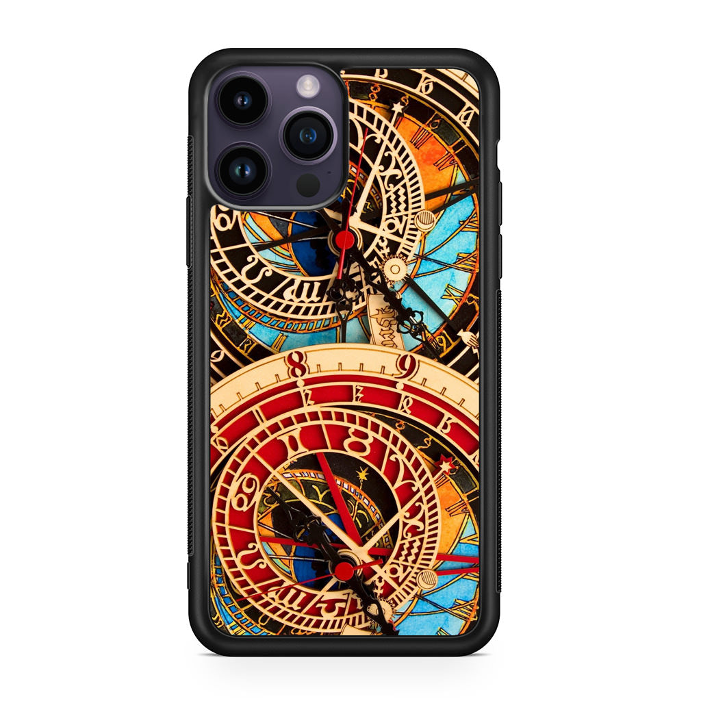 Astronomical Clock iPhone 15 Pro / 15 Pro Max Case