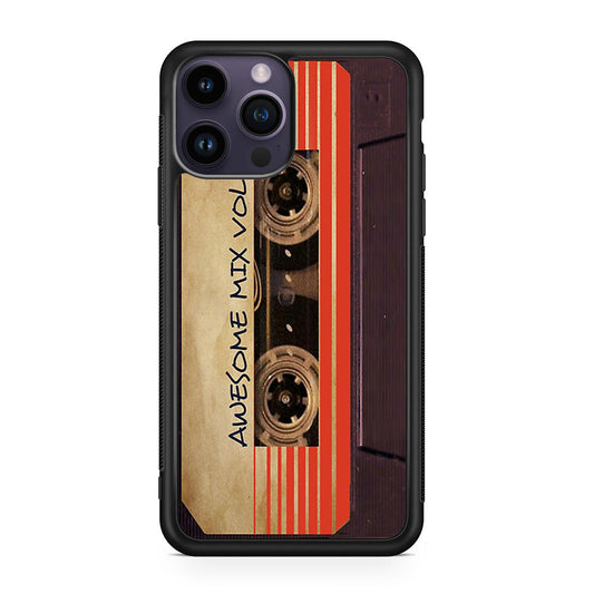 Awesome Mix Vol 1 Cassette iPhone 14 Pro / 14 Pro Max Case