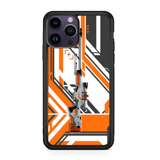 AWP Asiimov iPhone 15 Pro / 15 Pro Max Case