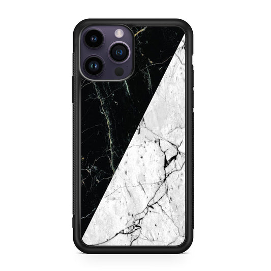 B&W Marble iPhone 14 Pro / 14 Pro Max Case