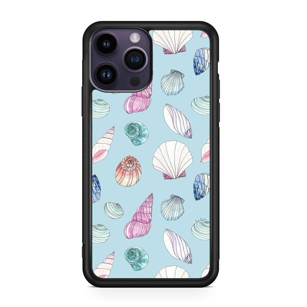 Beach Shells Pattern iPhone 14 Pro / 14 Pro Max Case