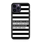Being Creative Weird iPhone 14 Pro / 14 Pro Max Case