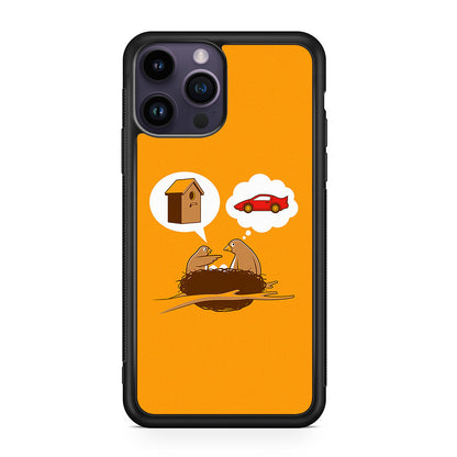 Bird Life Priorities iPhone 14 Pro / 14 Pro Max Case