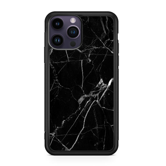 Black Marble iPhone 14 Pro / 14 Pro Max Case