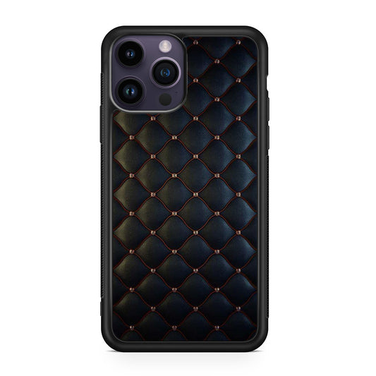 Black Royal Pattern iPhone 14 Pro / 14 Pro Max Case