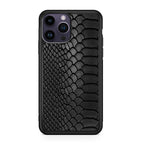 Black Snake Skin Texture iPhone 14 Pro / 14 Pro Max Case
