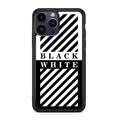 Black White Stripes iPhone 14 Pro / 14 Pro Max Case