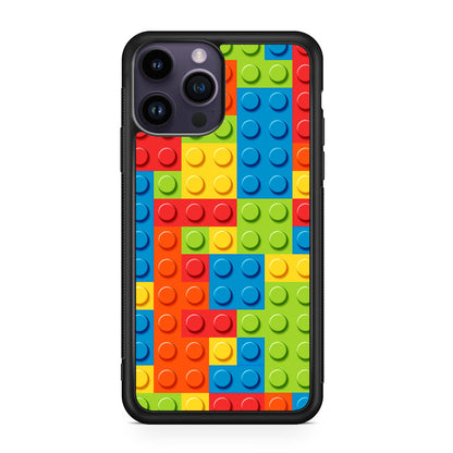 Blocks Rainbow Pattern iPhone 14 Pro / 14 Pro Max Case