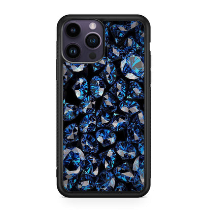 Blue Diamonds Pattern iPhone 15 Pro / 15 Pro Max Case