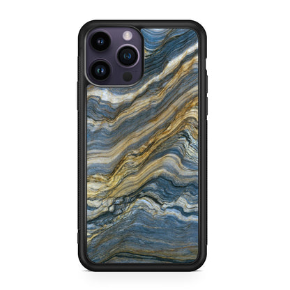 Blue Wave Marble iPhone 14 Pro / 14 Pro Max Case