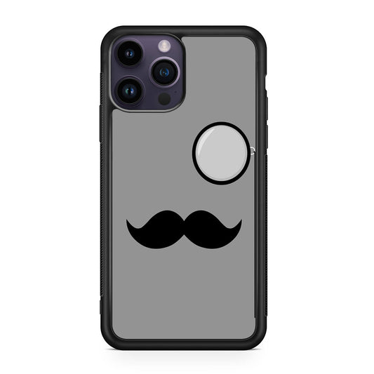 Classy Mustache iPhone 14 Pro / 14 Pro Max Case