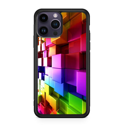 Colorful Cubes iPhone 14 Pro / 14 Pro Max Case