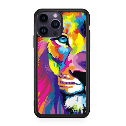 Colorful Lion iPhone 14 Pro / 14 Pro Max Case