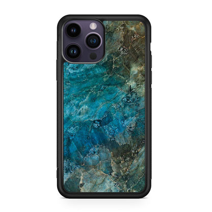 Deep Ocean Marble iPhone 14 Pro / 14 Pro Max Case