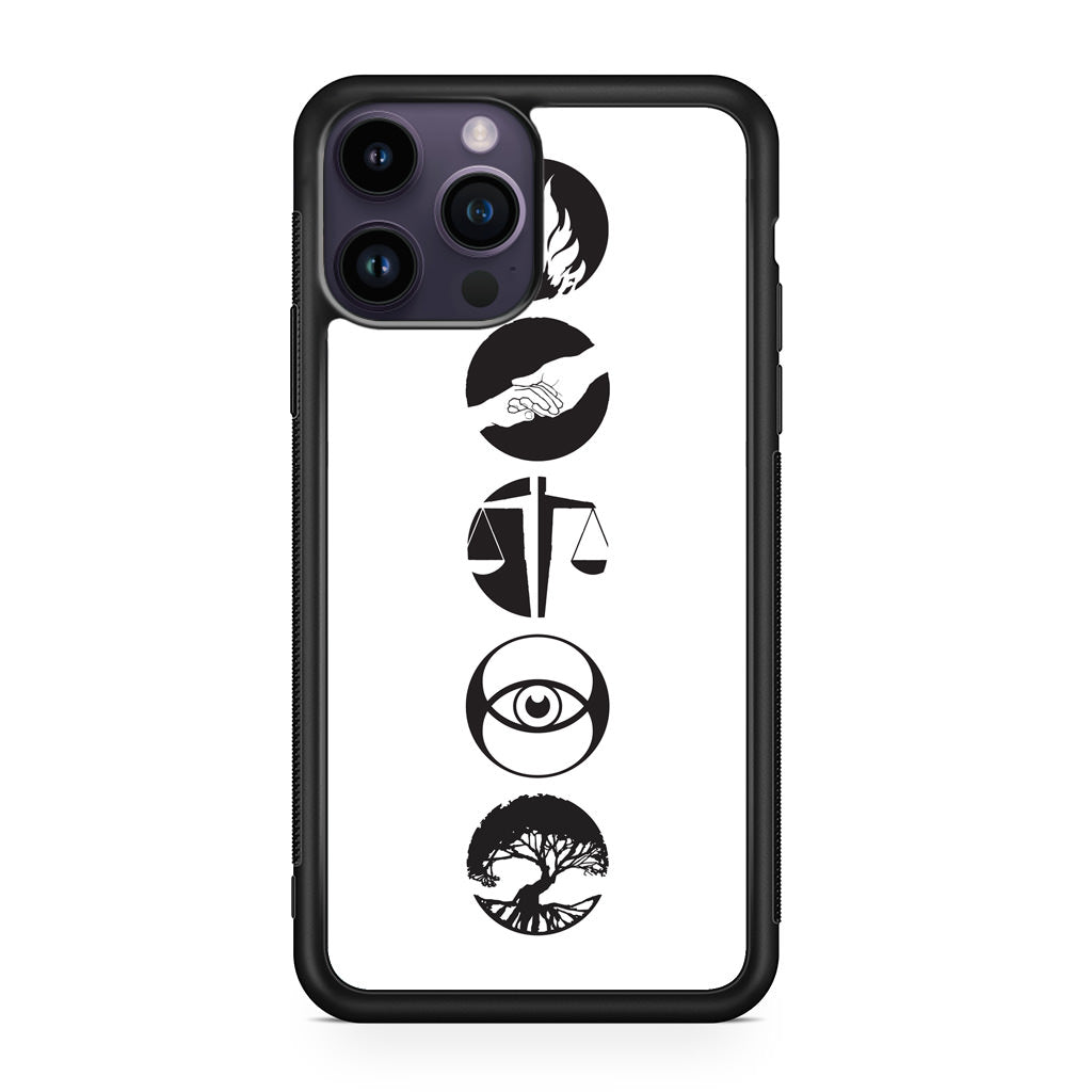 Divergent Factions iPhone 14 Pro / 14 Pro Max Case