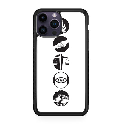 Divergent Factions iPhone 14 Pro / 14 Pro Max Case