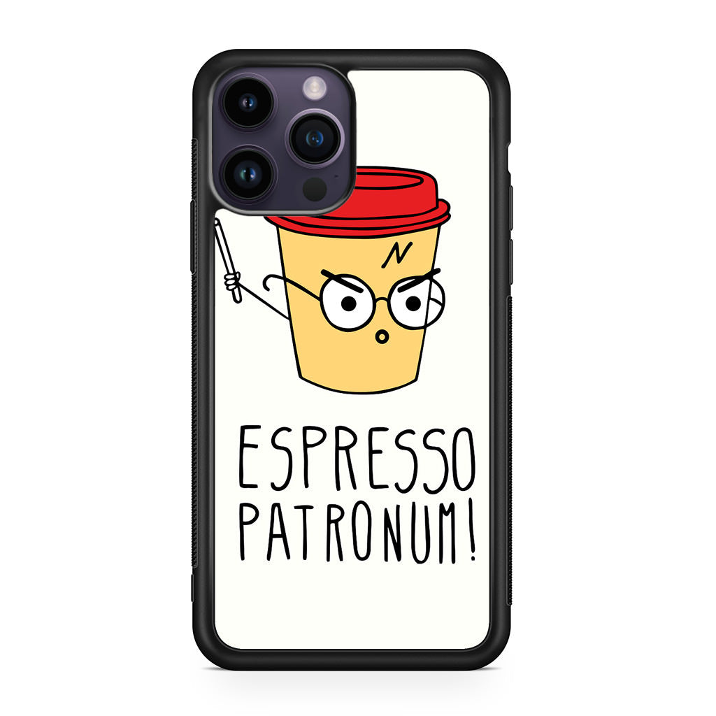 Espresso Patronum iPhone 14 Pro / 14 Pro Max Case