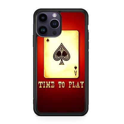 Game Card Time To Play iPhone 14 Pro / 14 Pro Max Case