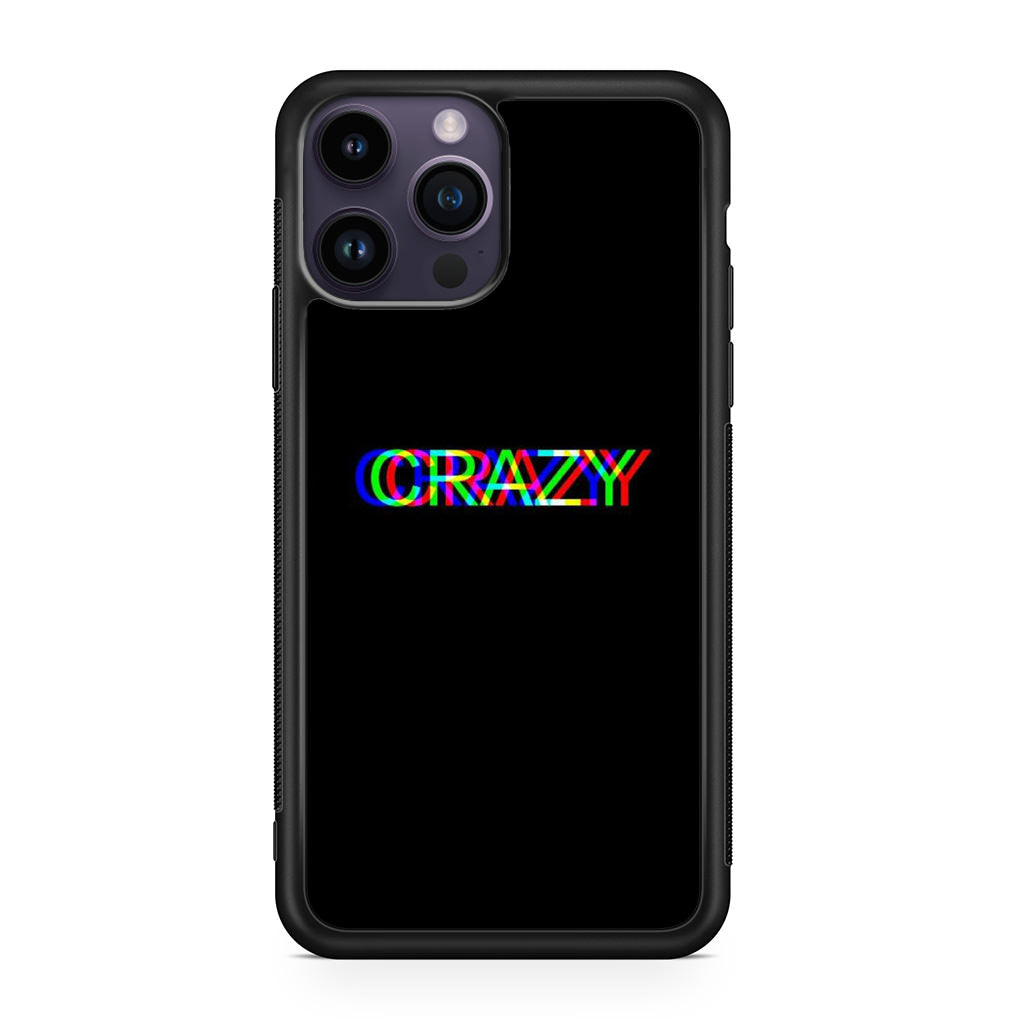 Glitch Crazy iPhone 14 Pro / 14 Pro Max Case