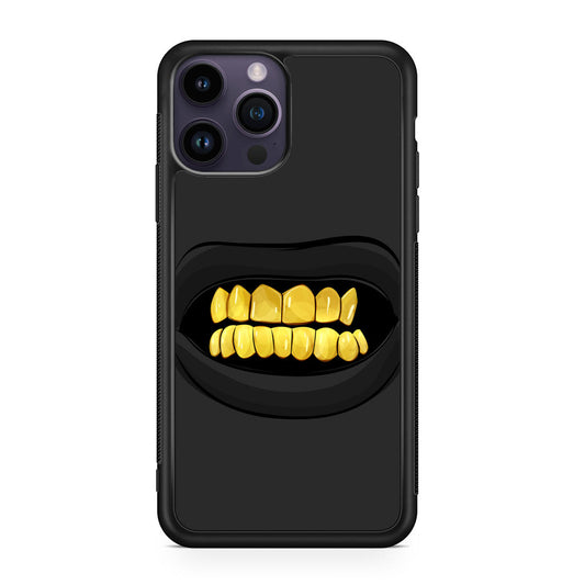 Gold Grillz iPhone 14 Pro / 14 Pro Max Case