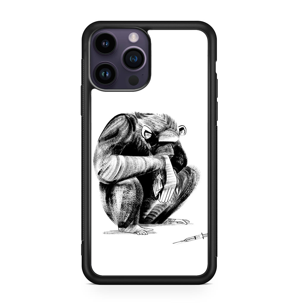 Guinea Chimp iPhone 14 Pro / 14 Pro Max Case