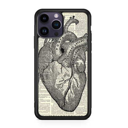 Heart Book Art iPhone 14 Pro / 14 Pro Max Case