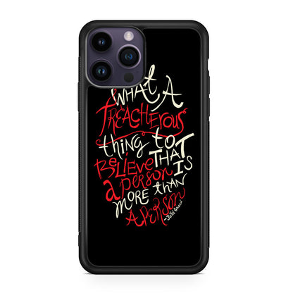 John Green Quotes More Than A Person iPhone 14 Pro / 14 Pro Max Case