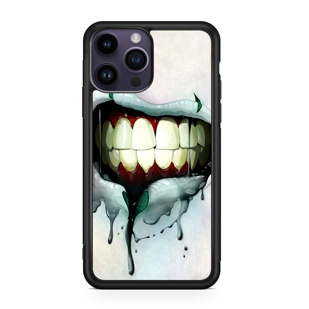 Lips Mouth Teeth iPhone 14 Pro / 14 Pro Max Case