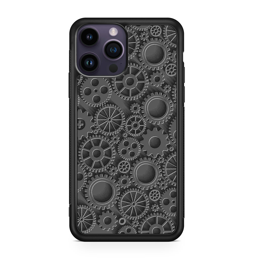 Mechanical Gears iPhone 15 Pro / 15 Pro Max Case