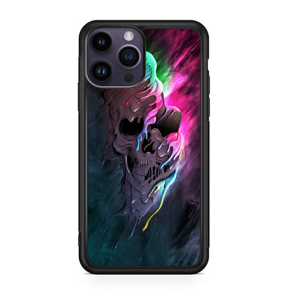 Melted Skull iPhone 14 Pro / 14 Pro Max Case