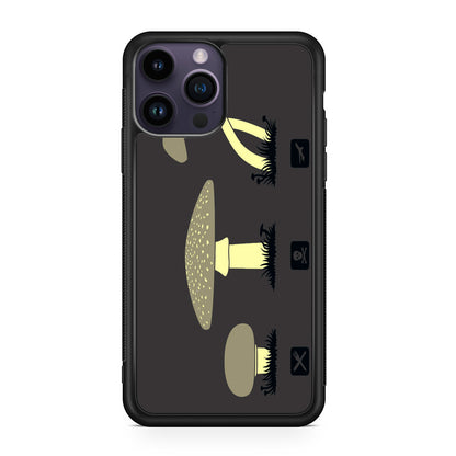 Mushroom Minimalism iPhone 14 Pro / 14 Pro Max Case