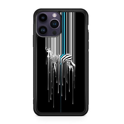 Painting Zebra iPhone 14 Pro / 14 Pro Max Case