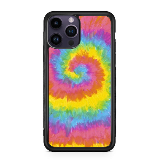 Pastel Rainbow Tie Dye iPhone 14 Pro / 14 Pro Max Case