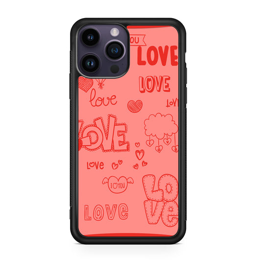 Pink Lover iPhone 14 Pro / 14 Pro Max Case