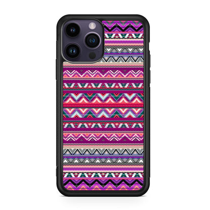 Purple Aztec Art iPhone 14 Pro / 14 Pro Max Case