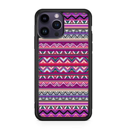 Purple Aztec Art iPhone 15 Pro / 15 Pro Max Case