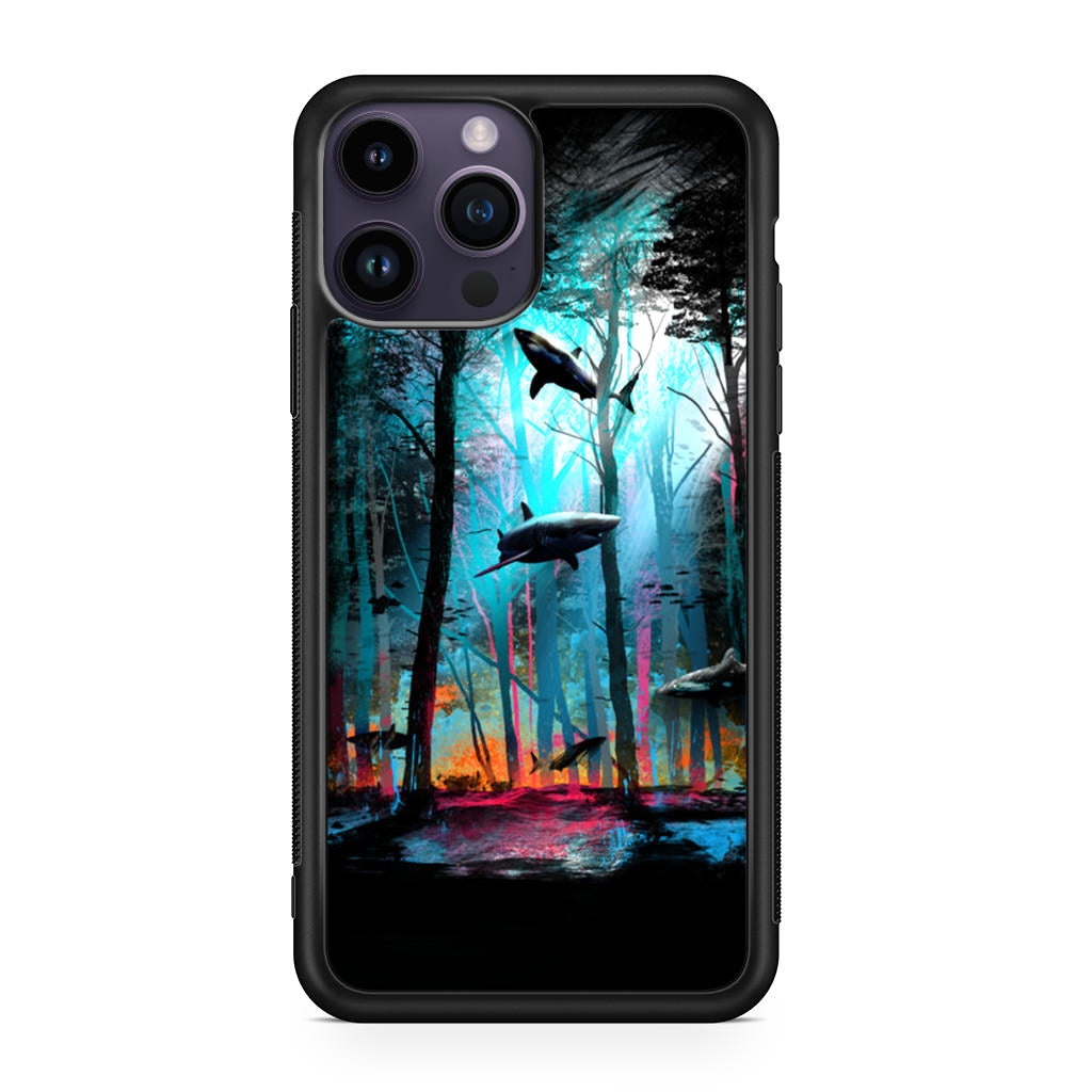 Shark Forest iPhone 14 Pro / 14 Pro Max Case