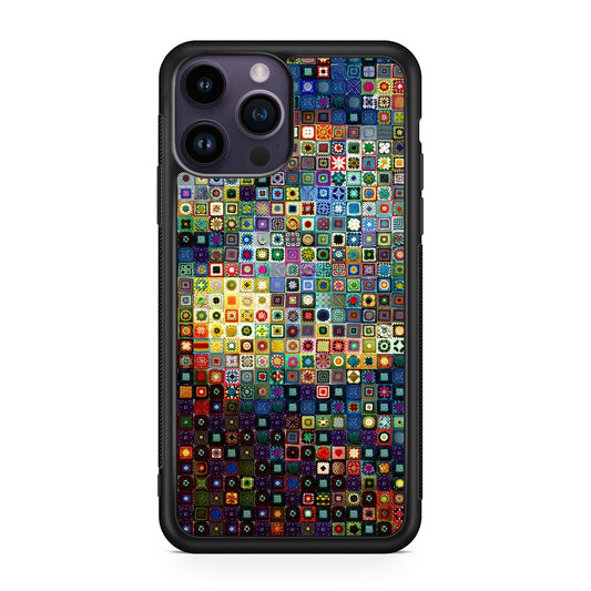 Starry Night Tiles iPhone 14 Pro / 14 Pro Max Case