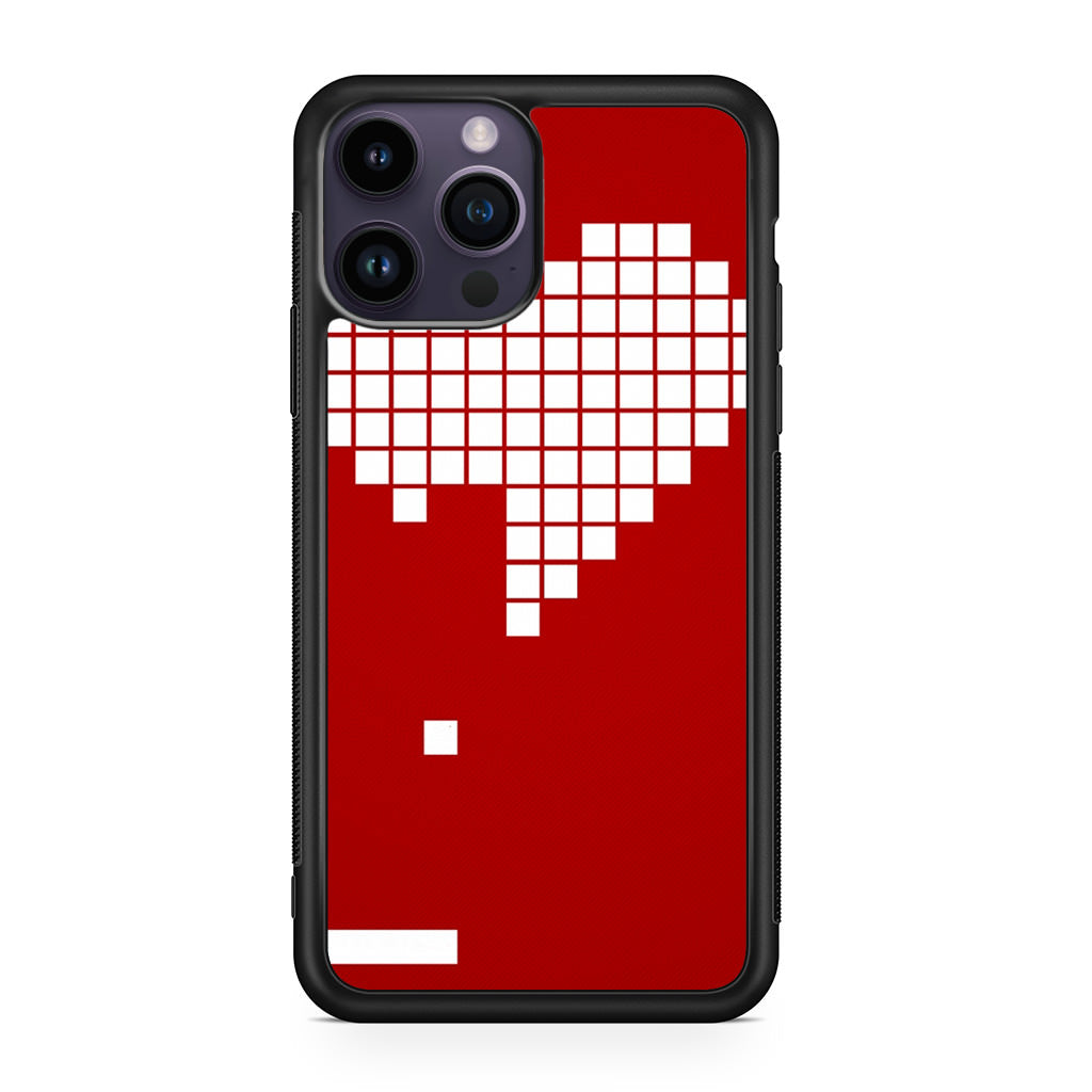 Tetris Heart iPhone 14 Pro / 14 Pro Max Case