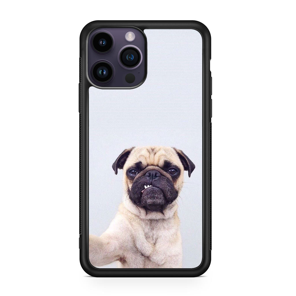 The Selfie Pug iPhone 14 Pro / 14 Pro Max Case