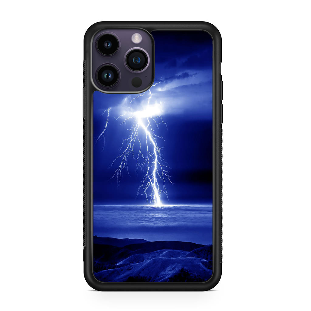 Thunder Over The Sea iPhone 14 Pro / 14 Pro Max Case