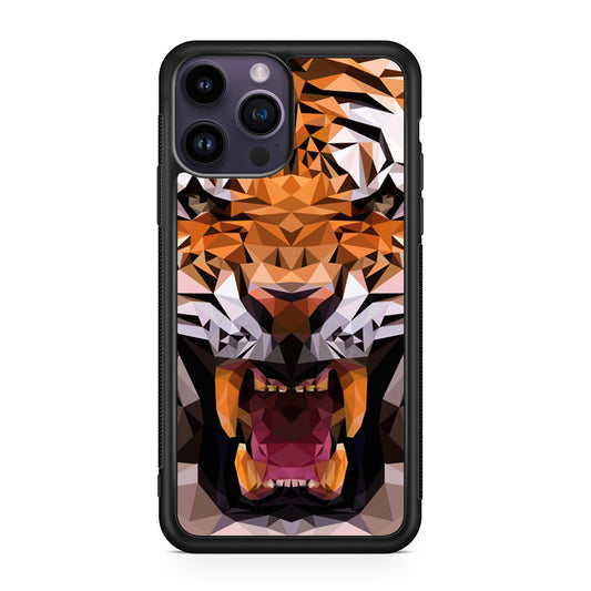 Tiger Polygon iPhone 14 Pro / 14 Pro Max Case