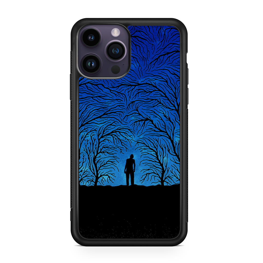 Trees People Shadow iPhone 14 Pro / 14 Pro Max Case