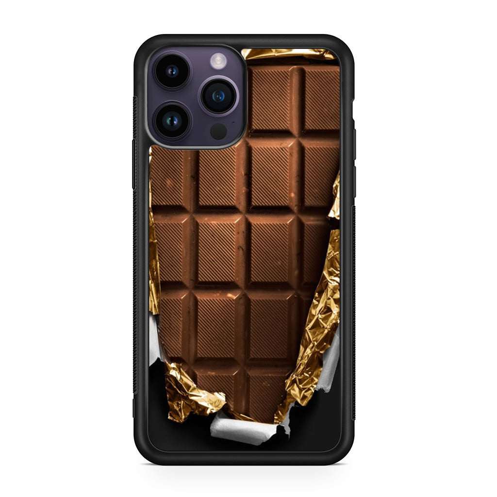 Unwrapped Chocolate Bar iPhone 14 Pro / 14 Pro Max Case