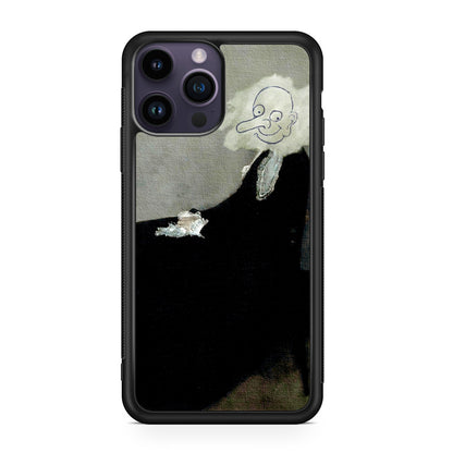 Whistler's Mother by Mr. Bean iPhone 14 Pro / 14 Pro Max Case