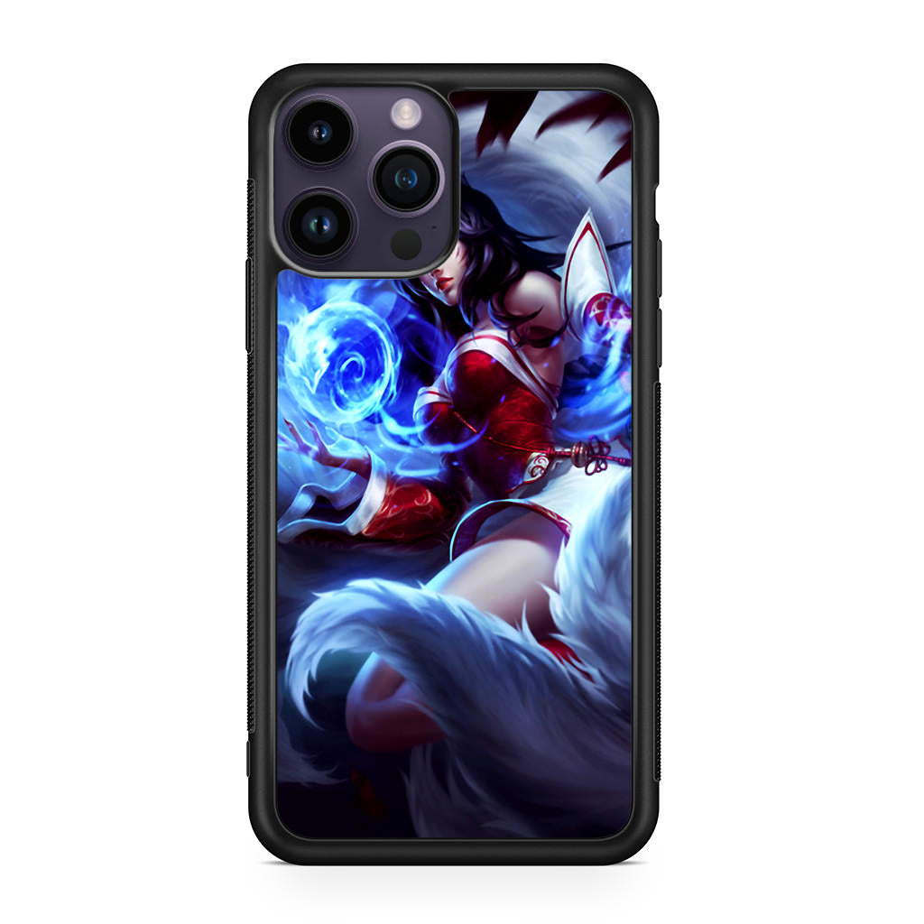 Ahri Demon Fox iPhone 14 Pro / 14 Pro Max Case