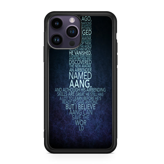 Avatar Quotes iPhone 14 Pro / 14 Pro Max Case